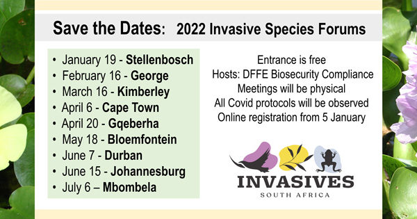 Attend the Invasive Species Forums