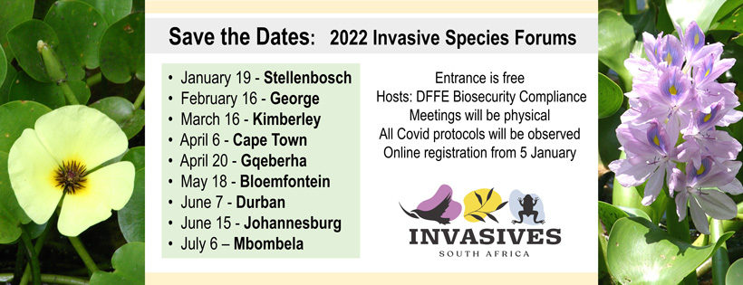 Attend the Invasive Species Forums